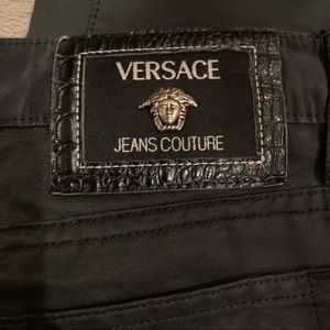 Black Versace Jeans Couture